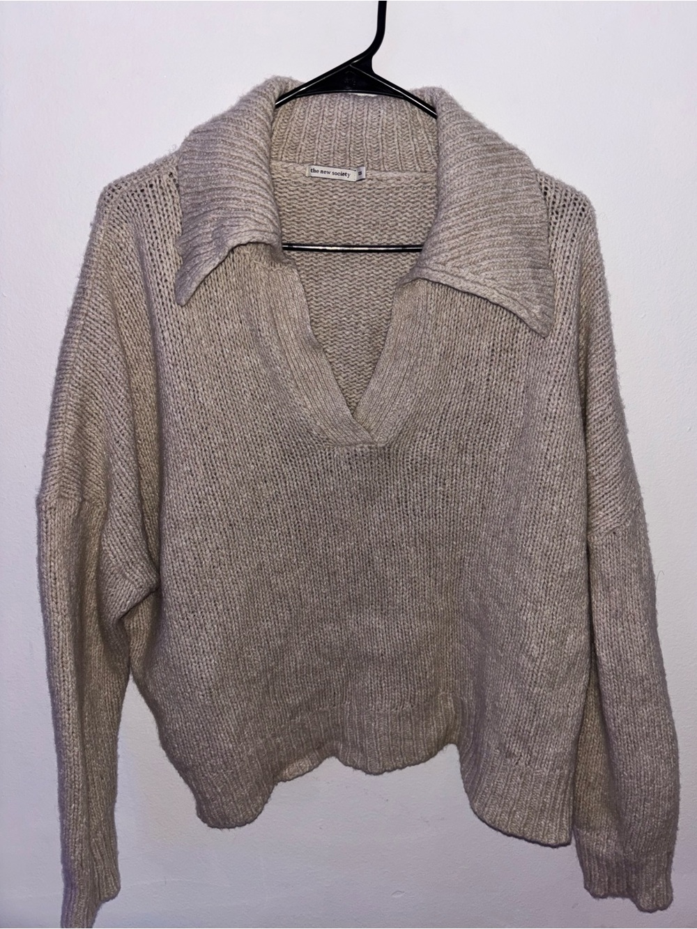 THE NEW SOCIETY Wool Blend Sweater Size XS
